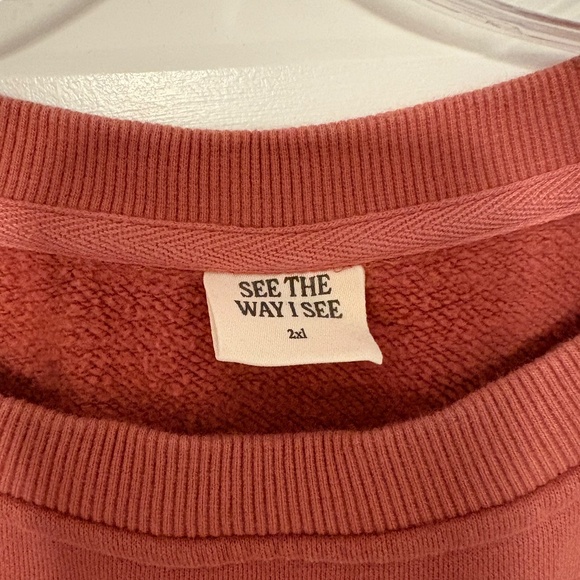 See the Way I See "Overthinker Since Birth" Size 2XL Sweatshirt - Picture 4 of 5